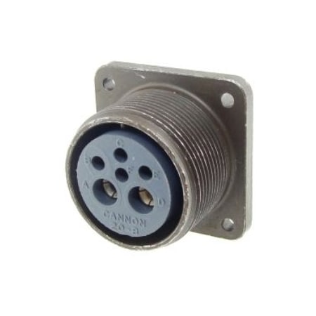 Amphenol ER 6C 416 28 SKT RECP BOX MS3102E208S